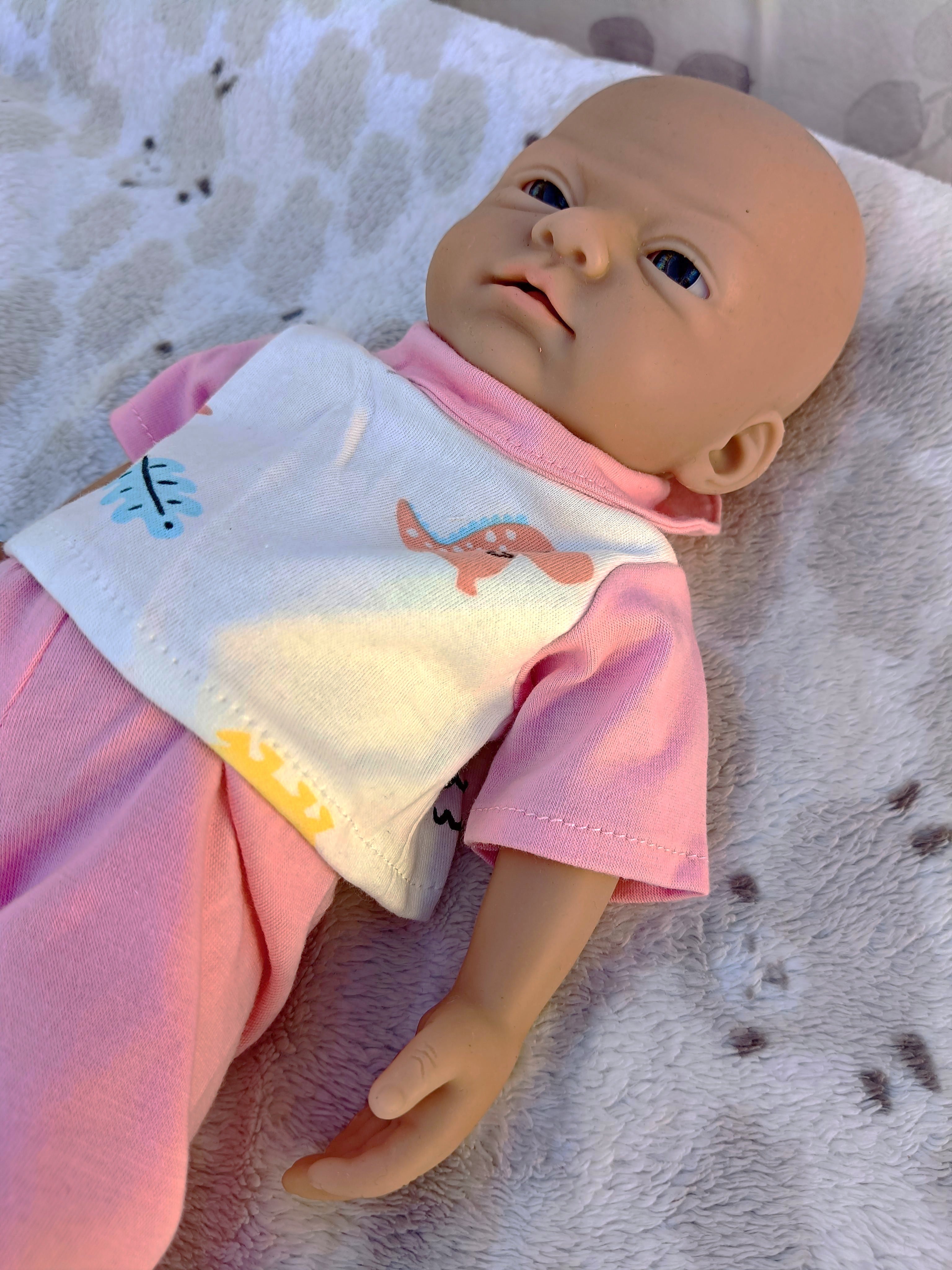 Bebe Reborn Silicona Platino Blanda de Cuerpo Completo Modelo Luna 37CM