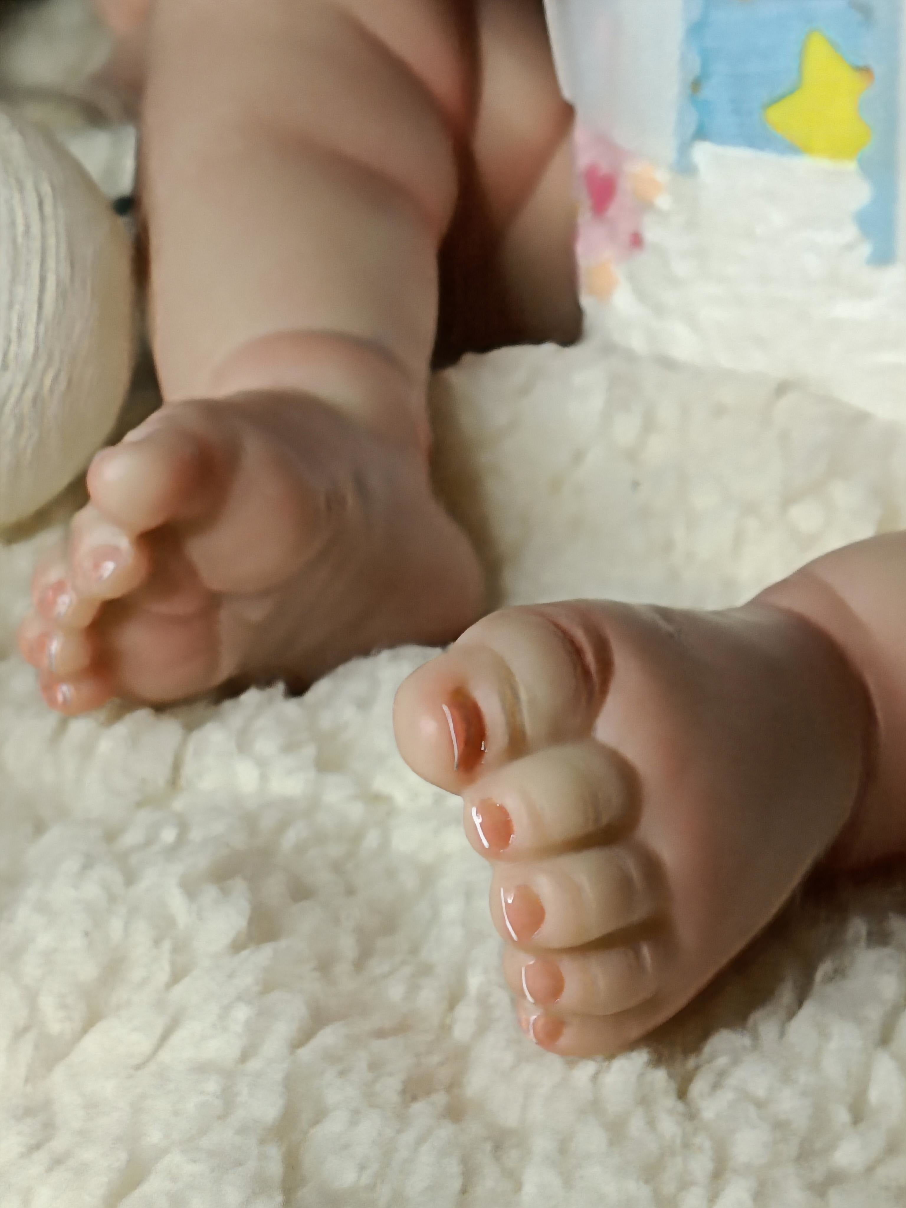 Bebe Reborn Vinilo / Cuerpo Vinilo Silicona Modelo Africa 60CM