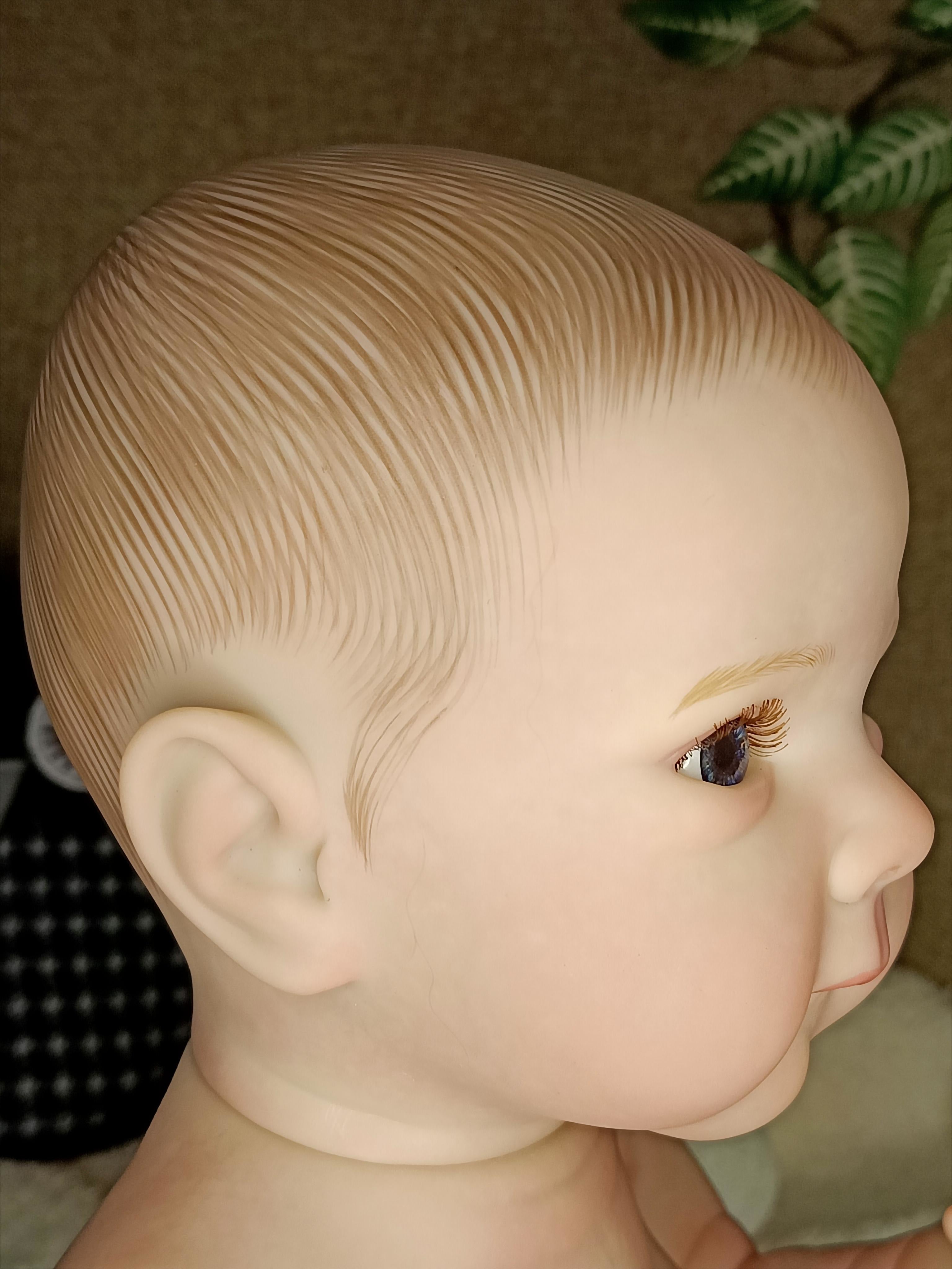 Bebe Reborn Vinilo / Cuerpo Vinilo Silicona Modelo Africa 60CM