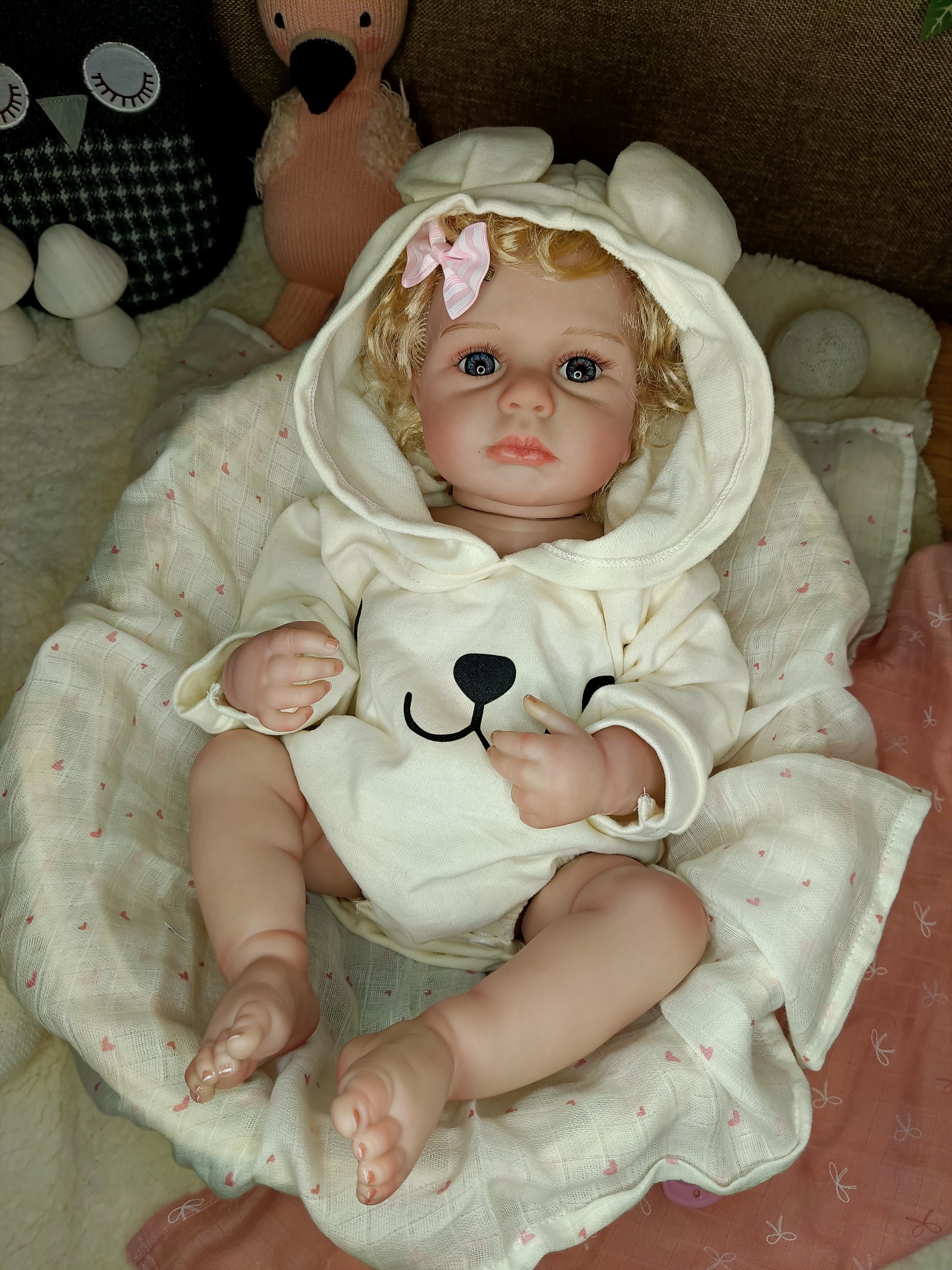 Bebe Reborn Vinilo / Cuerpo Vinilo Silicona Modelo Lucas 50CM