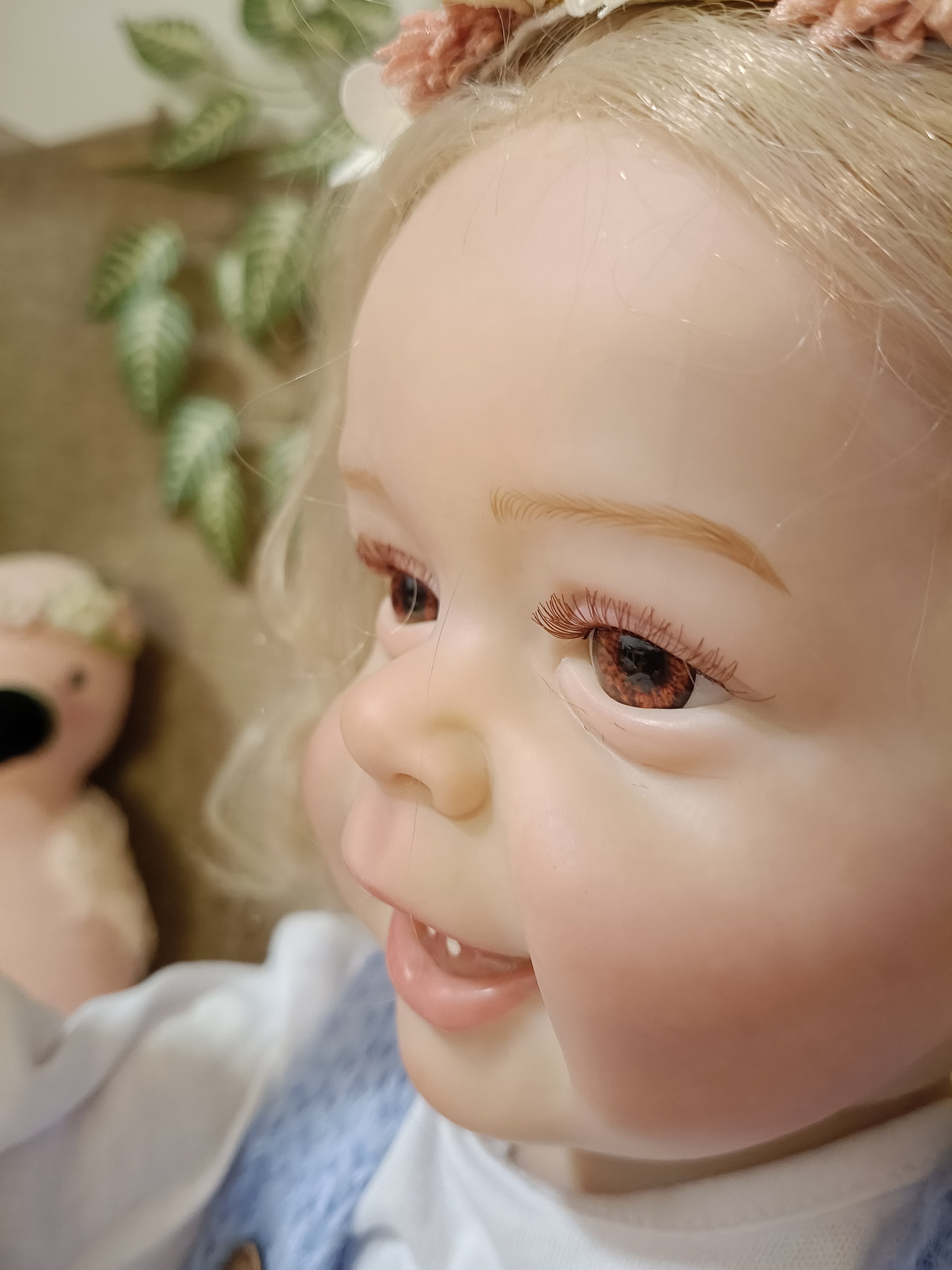 Bebe Reborn Vinilo / Cuerpo Vinilo Silicona Modelo Laura 60CM