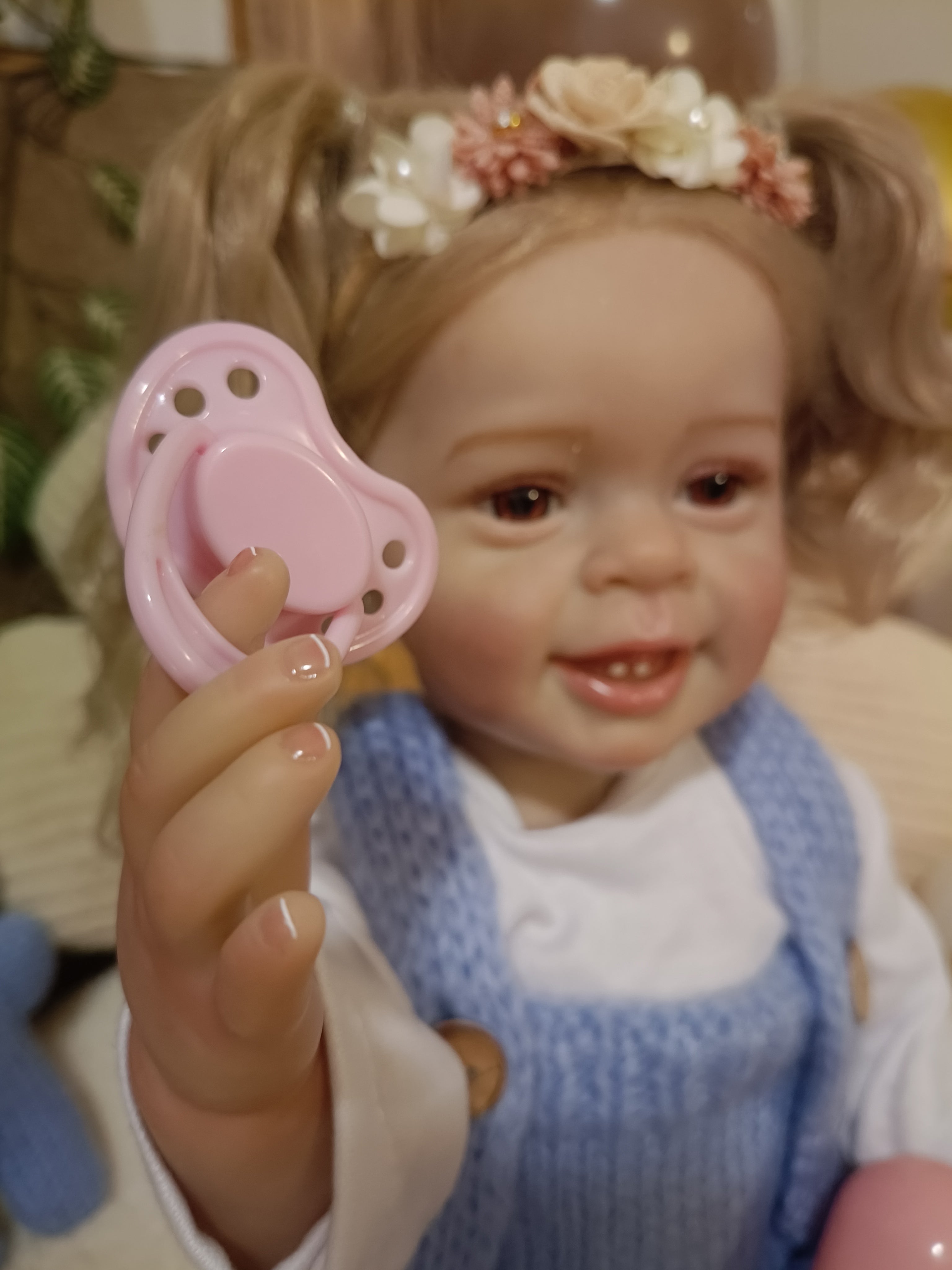 Bebe Reborn Vinilo / Cuerpo Vinilo Silicona Modelo Laura 60CM