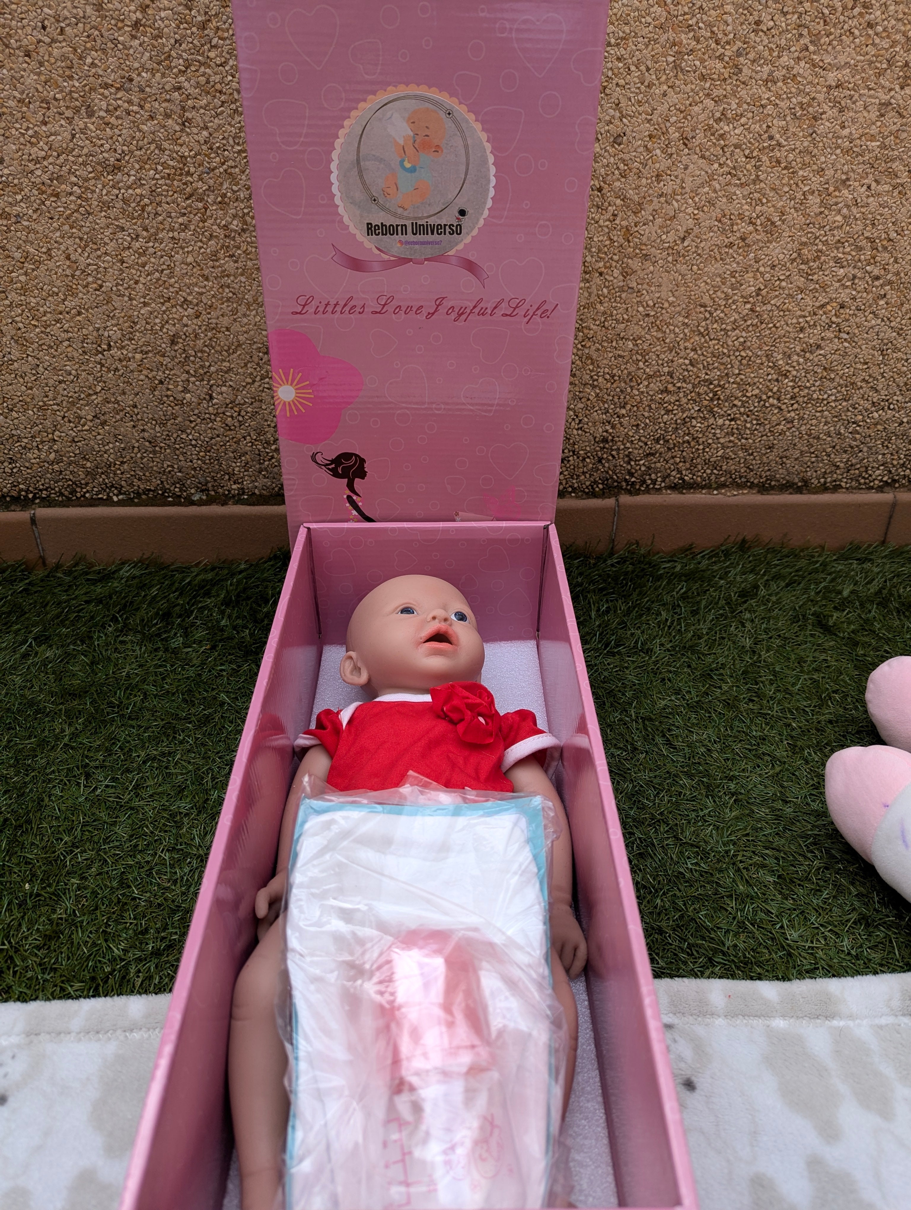 Bebe Reborn Silicona Platino Cuerpo Completo Modelo Anna 38CM