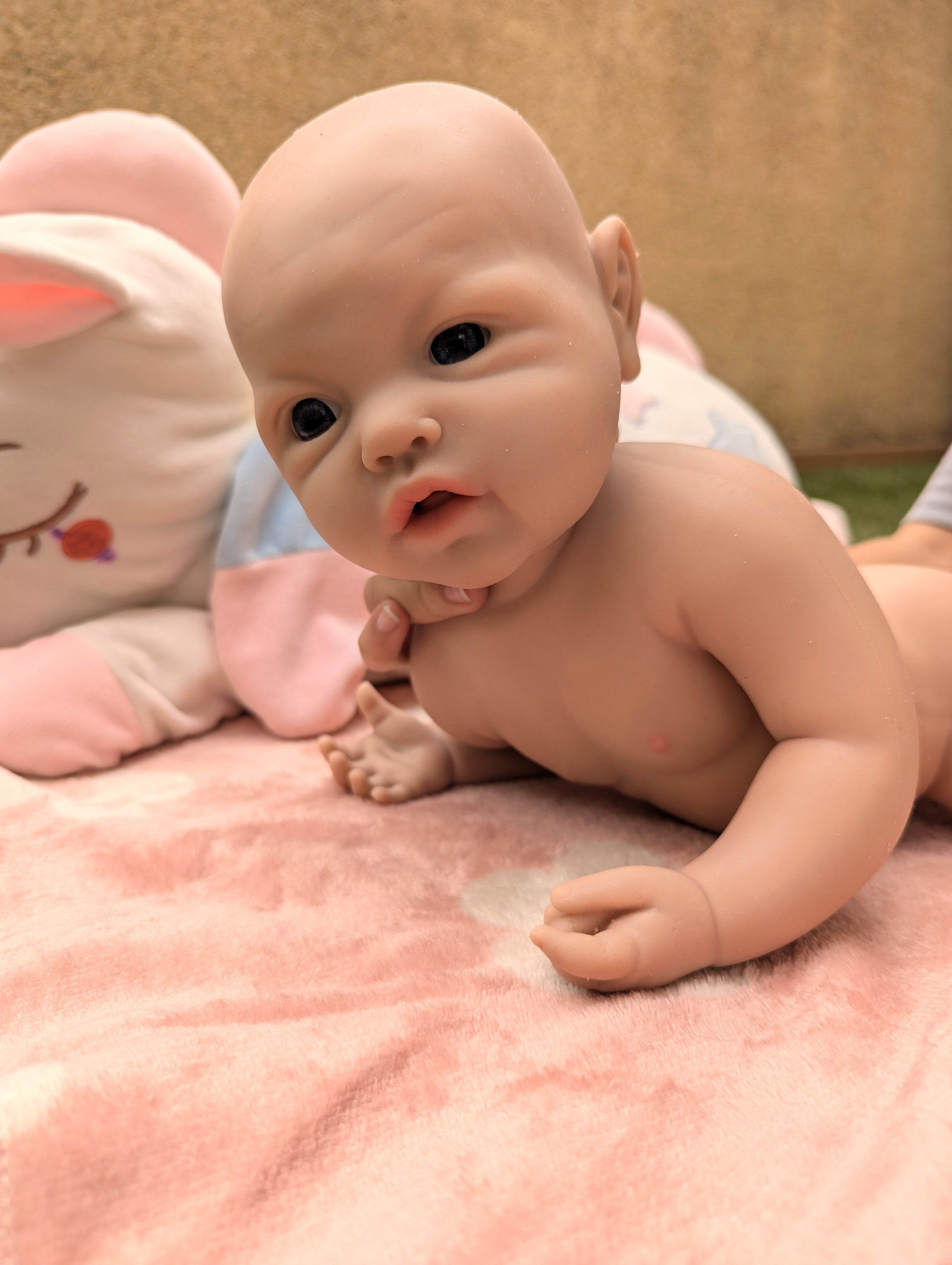 Bebé reborn de silicona